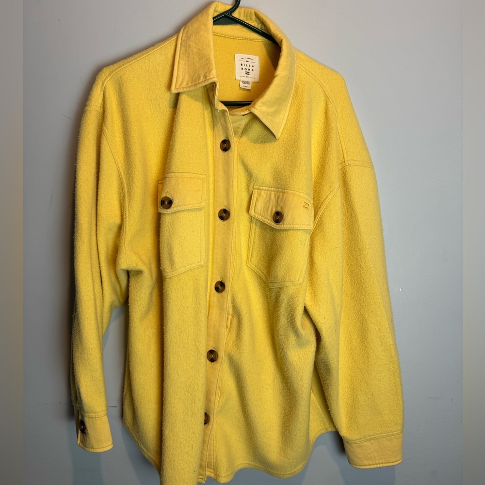 Billa Bong Yellow Shacket